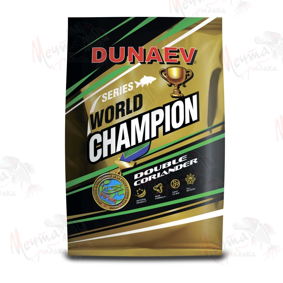 ПРИКОРМКА DUNAEV CHAMPION 1кг DOUBLE CORIANDER