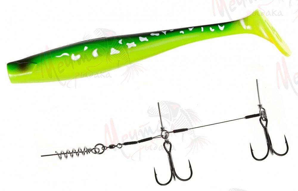 Виброхвост LJ GIANT KUBIRA SWIM SHAD 140434SET #PG26