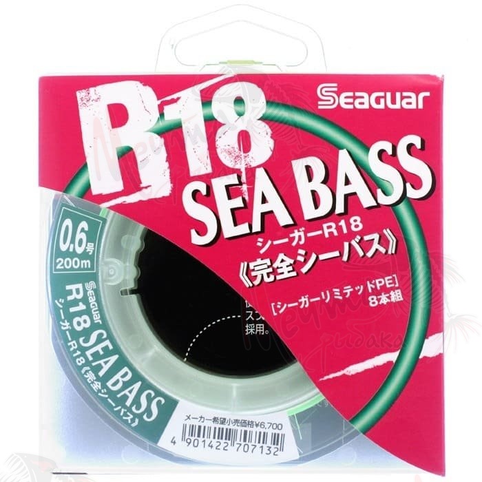ШНУР ПЛЕТЕНЫЙ SEAGUAR R18 SEA BASS PE8 #1