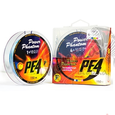 Шнур плетеный Power Phantom PE4 -- d-0.16
